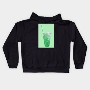 Glitter Lemonade No. 8 Kids Hoodie